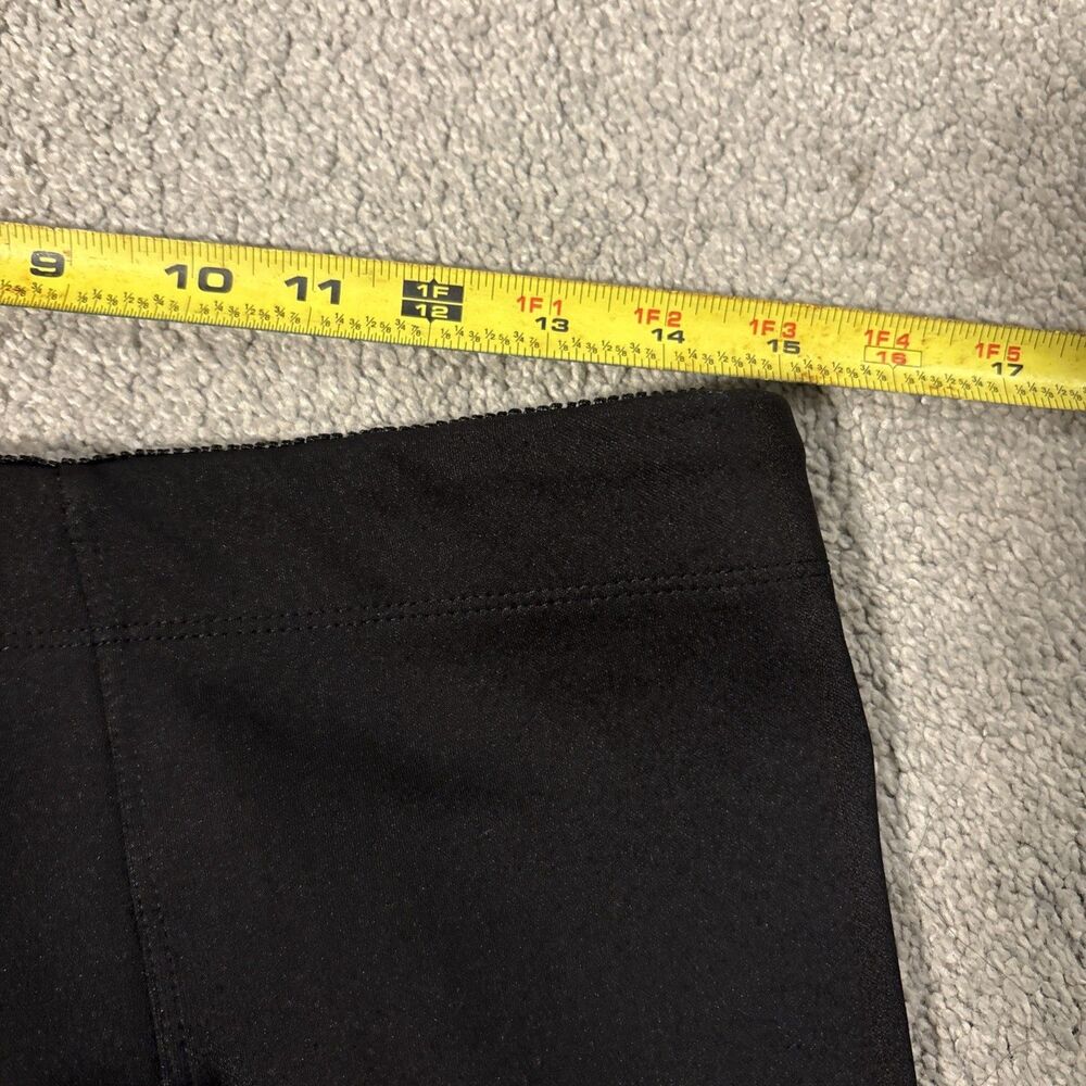 Daisy Fuentes Women's Black Onyx Pull-On mini pencil Skirt with Back Slit Large - Picture 13 of 14